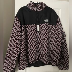 Versace- Men’s Greca fleece jacket